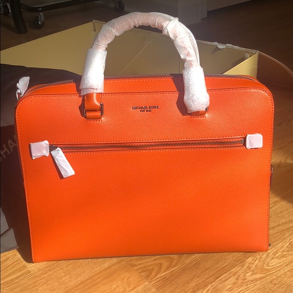michael kors harrison briefcase